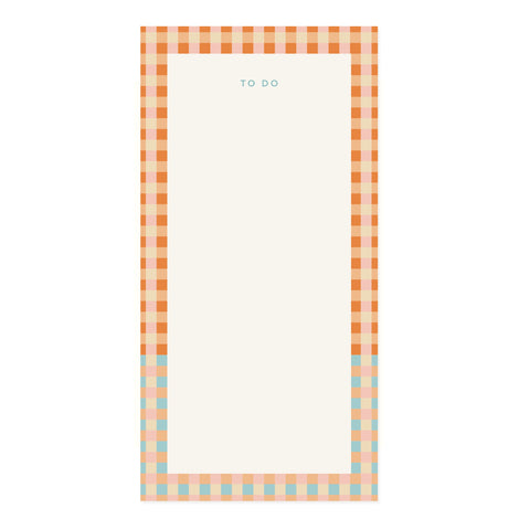 Camp Check List Pad