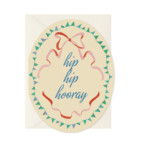 Hip Hip Hooray - Oval