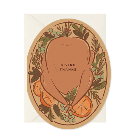 Giving Thanks Platter - Oval
