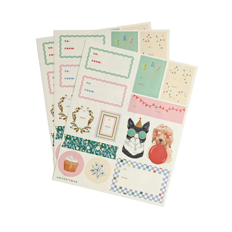 Birthday Gift Stickers