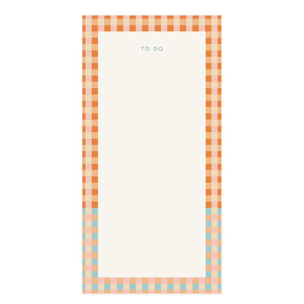 Camp Check List Pad