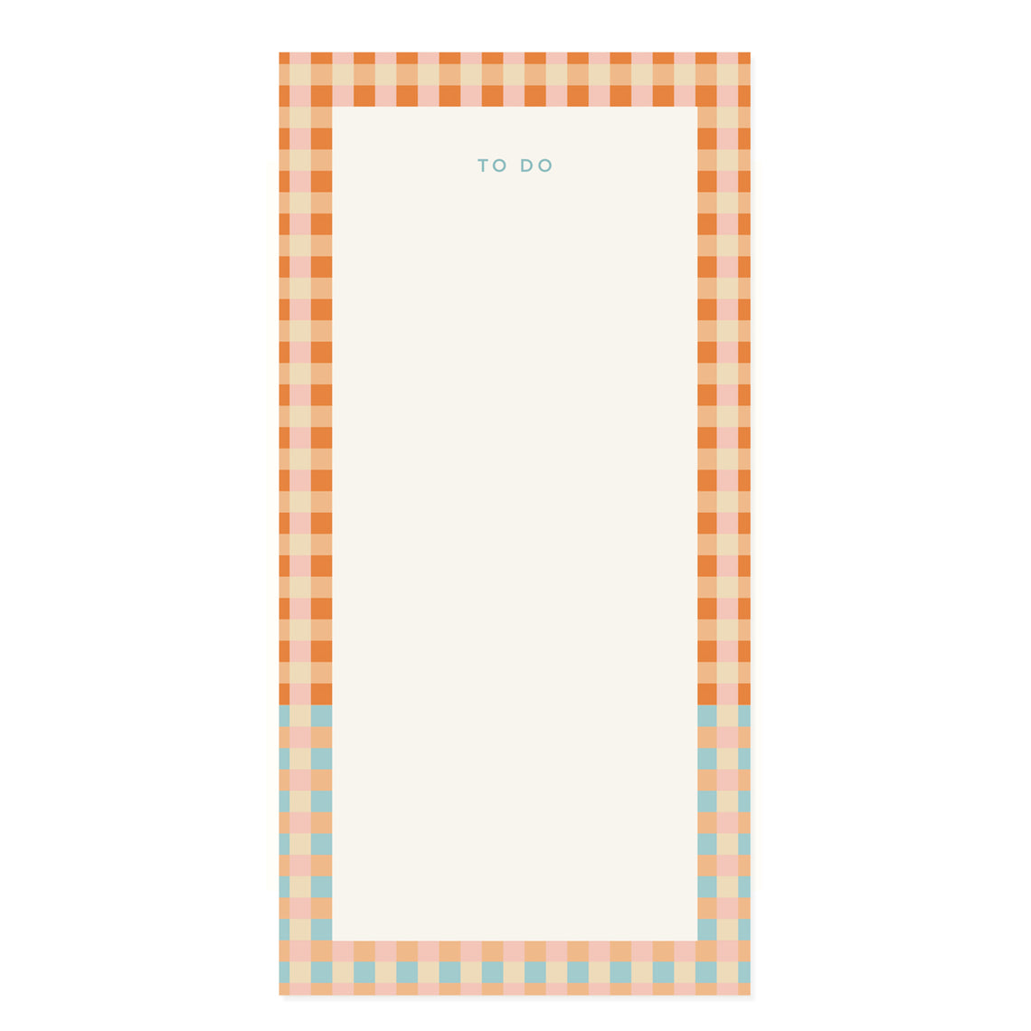 Camp Check List Pad