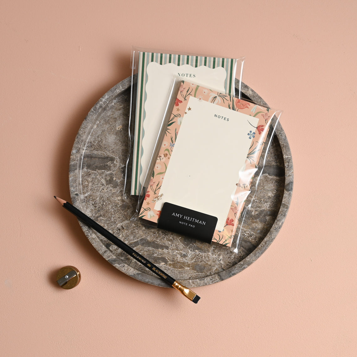 Stripes and Scallops Note Pad