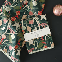 Ornaments and Bows Towel