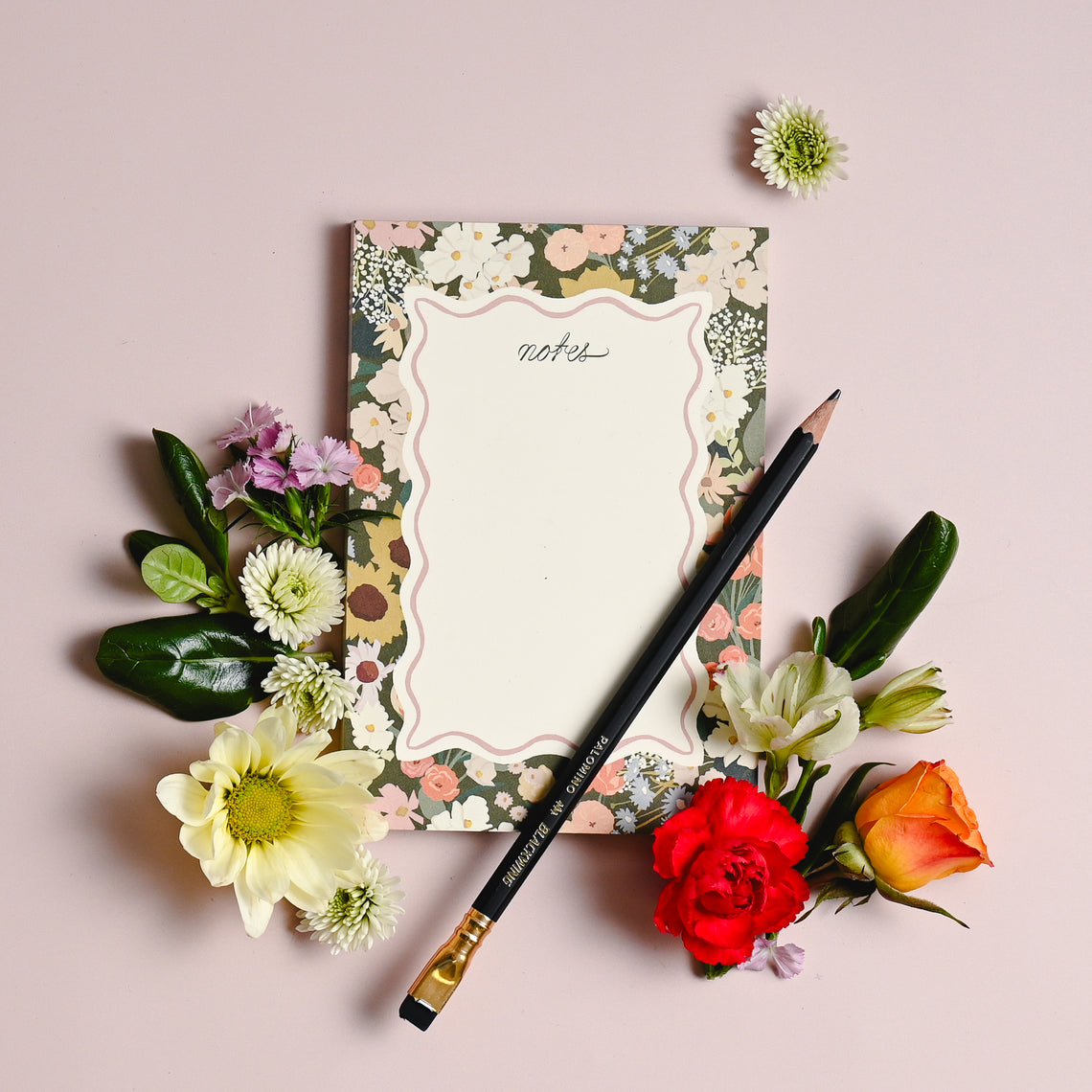 Flower Market Note Pad