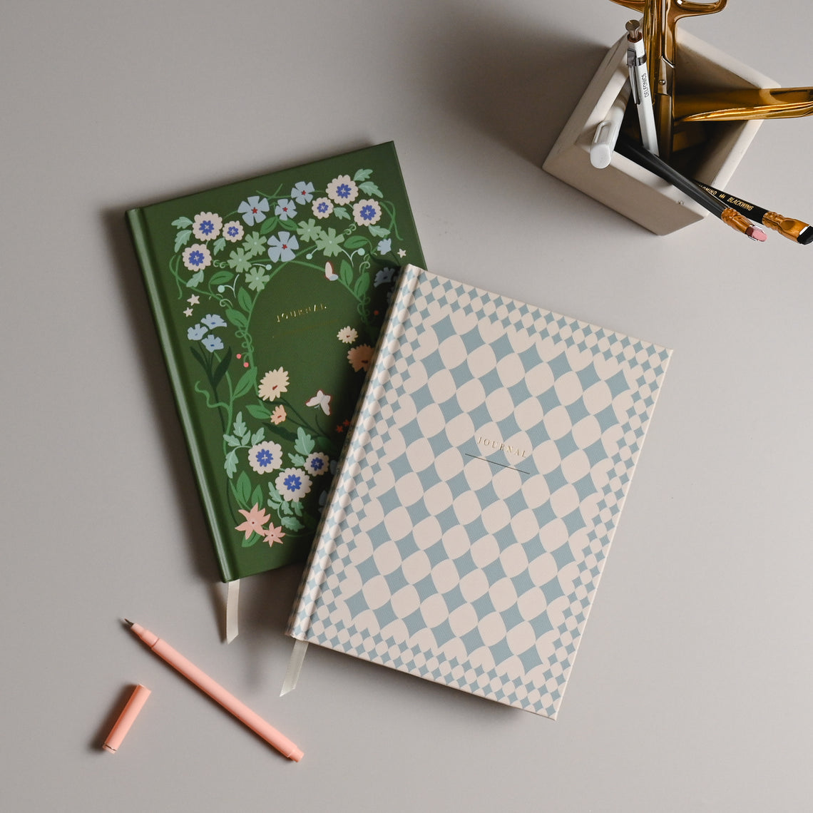 Blue Diamond Hardcover Journal