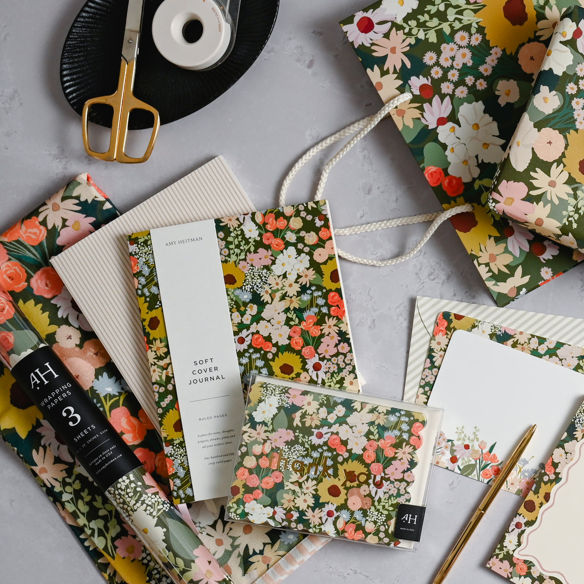 Flower Market Soft Cover Journal