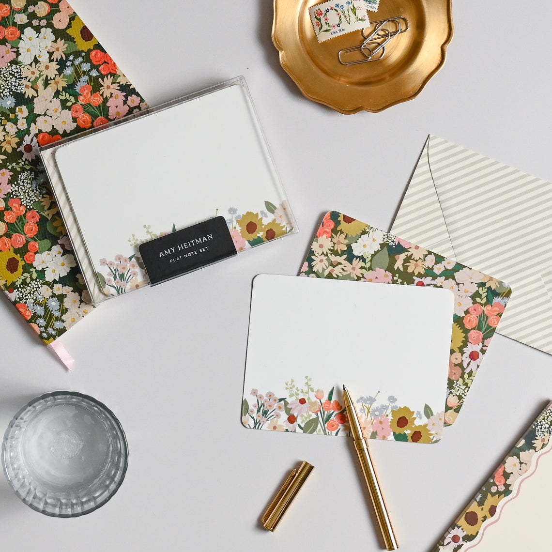 Flower Market Flat Note Set