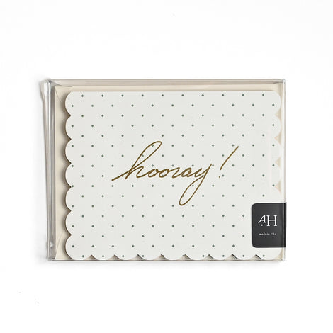 Diamond Dot Scallop Assorted Note Set