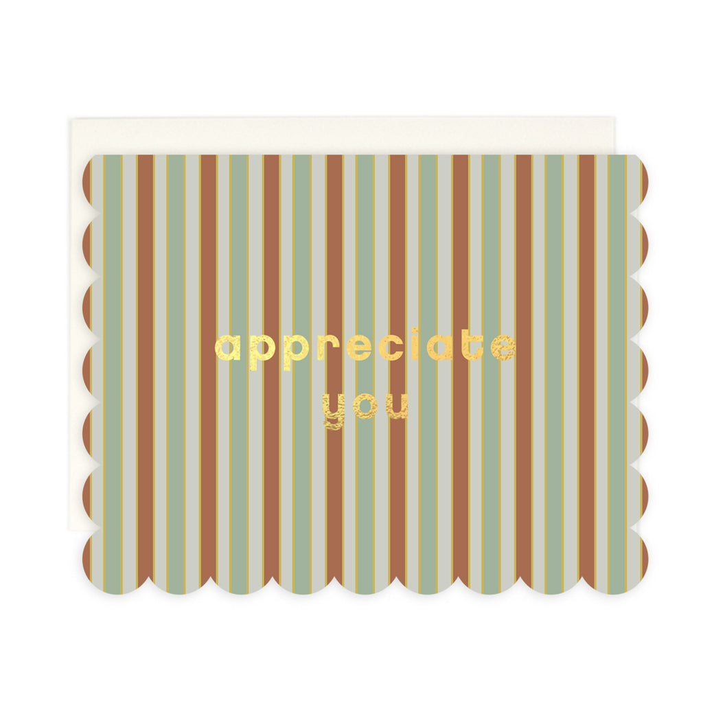 Appreciate You Scalloped