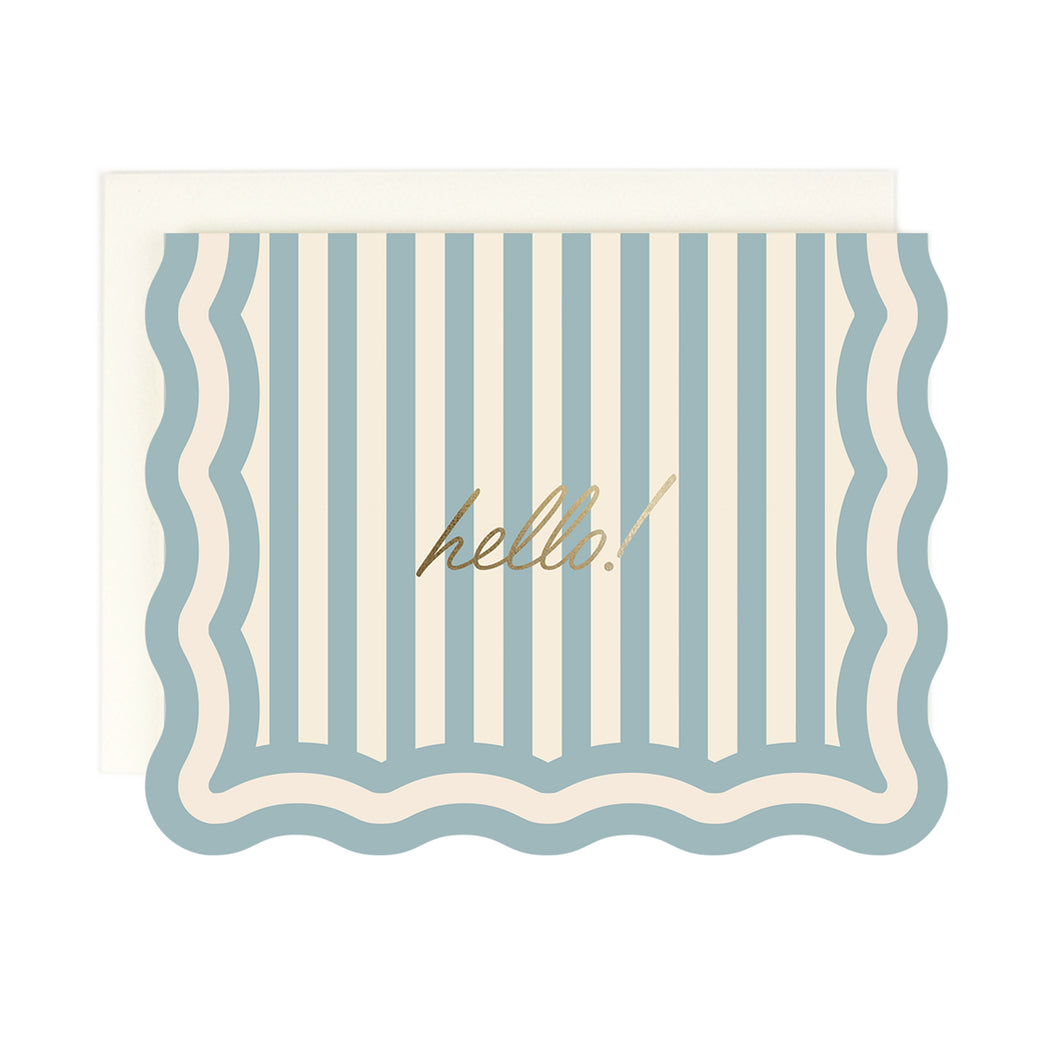Hello! Blue Striped Scallop