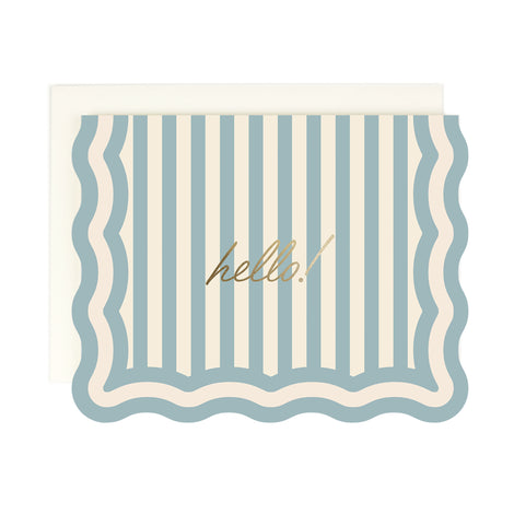 Hello! Blue Striped Scallop