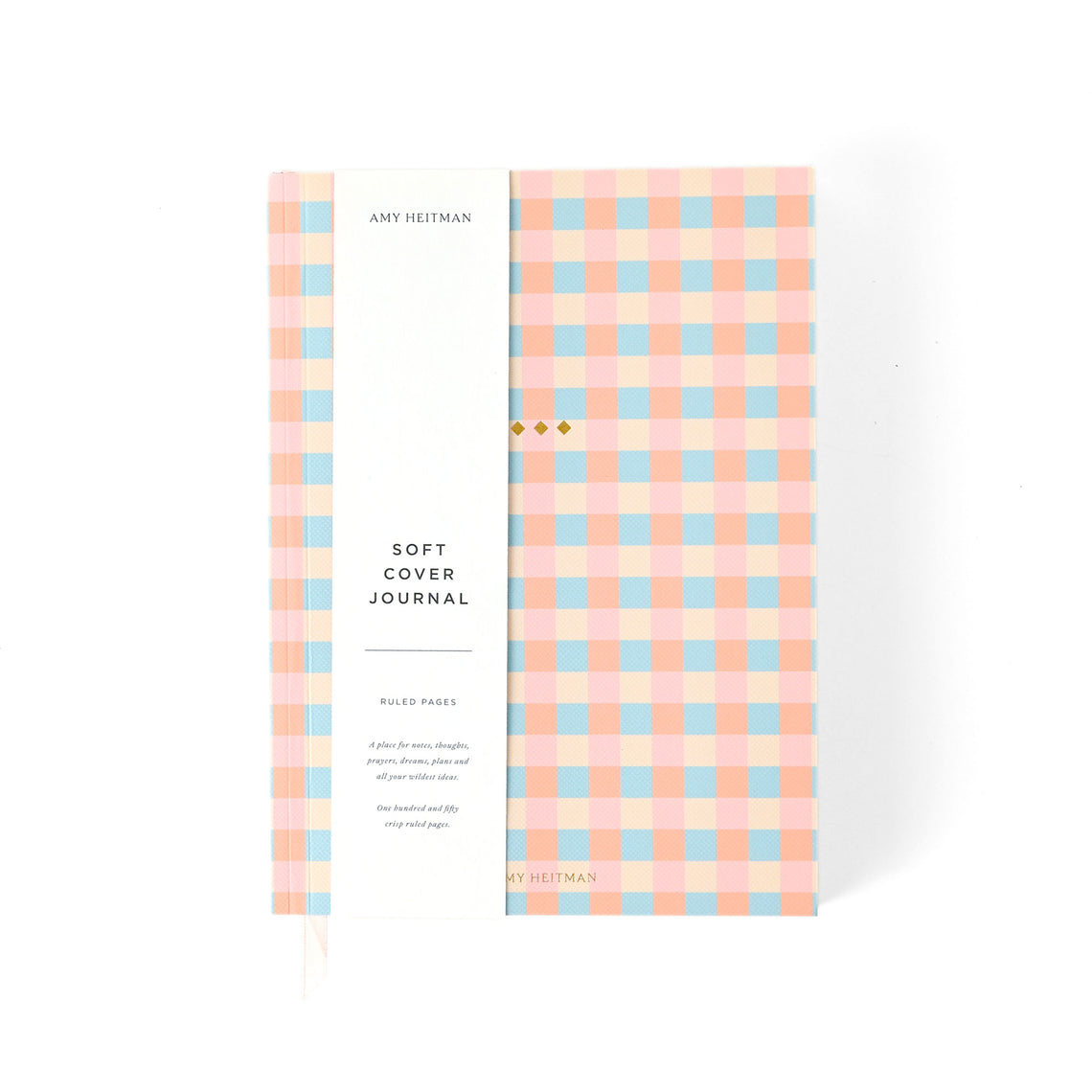 Camp Check Soft Cover Journal