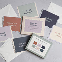 Scalloped Card Set