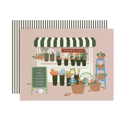 Flower Stall Thank You