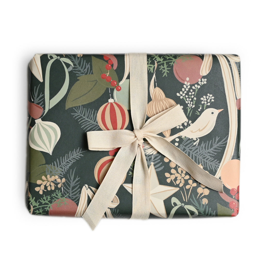 Ornaments and Bows Wrap