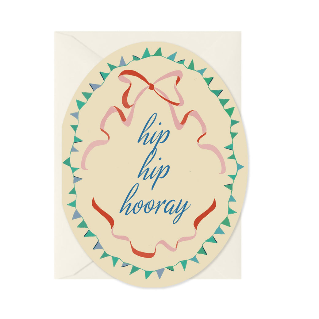 Hip Hip Hooray - Oval